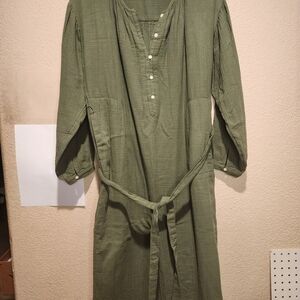 Universal Thread Olive Green Maxi Dress